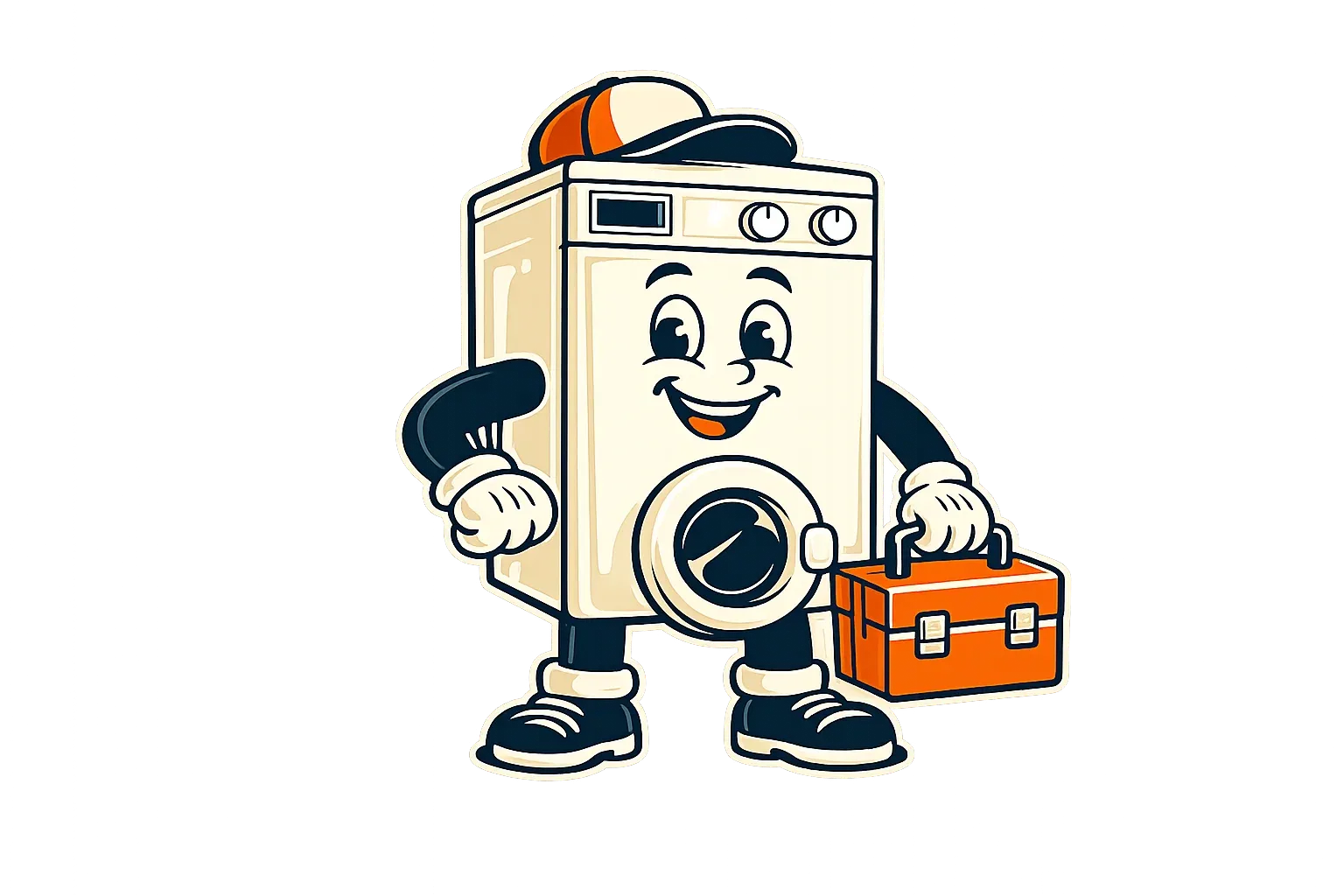 Peg City washer mascot
